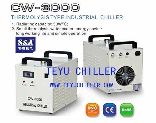 Cw3000 Air Cooled Chiller For 80w Co2 Laser Engraving Machine