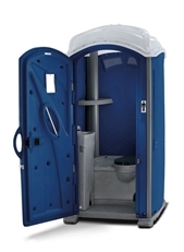 Dark Blue Rotomolded Portable Toilet