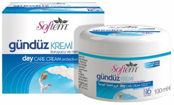 Day Care Cream Protective Moisturizer Spf 16 Natural Herbal Skin 100 Ml