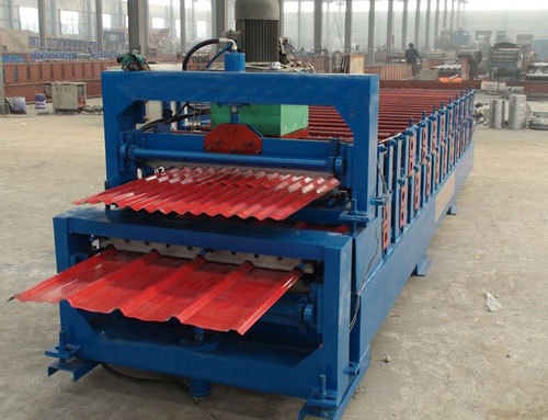 Description Of Double Layer Roll Forming Machine