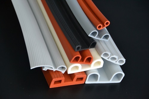 Double Bulb Seals Silicone Extrusion And Gaskets
