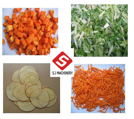 Double Frequency Converters Vegetable Cutting Machine Slicer