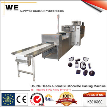 Double Heads Automatic Chocolate Casting Machine