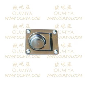 Down Ring Heavy Duty Recessed Floor Spring Latch Snap Latch131065as