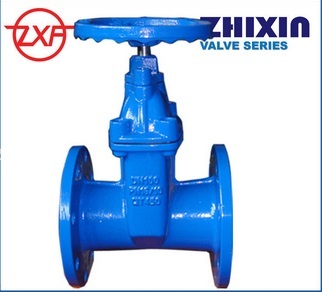 Ductile Iron Bs5163 Resilient Seated Gate Valve Light Type Dn50 Dn300 Pn10