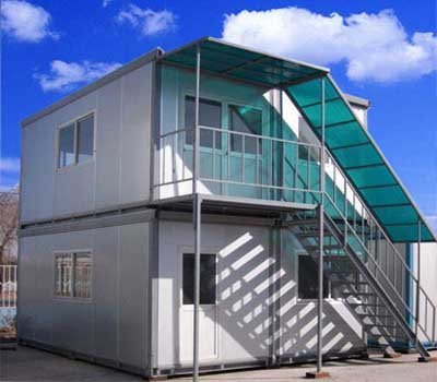 Duplex Container Building