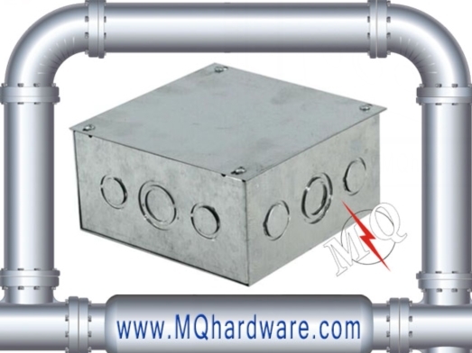 Electriccal Galvanized Steel Metal Junction Box