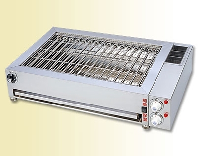 Electricity Sausage Grilling Machine Two Segments