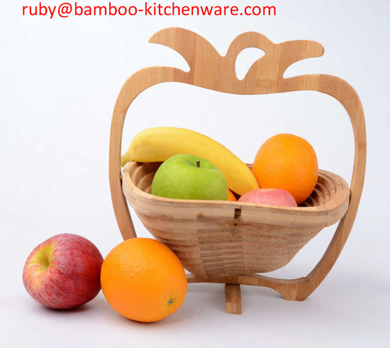 Empty Cute Artificial Fruit Child Favor Bamboo Wooden Folding And Egg Picki