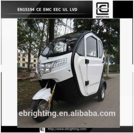 Enclosed 60v 20ah 1000w Electric Handicapped Scooter For Elderly