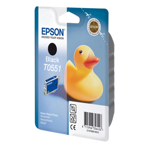 Epson Duck T0551 Black Ink Cartridge