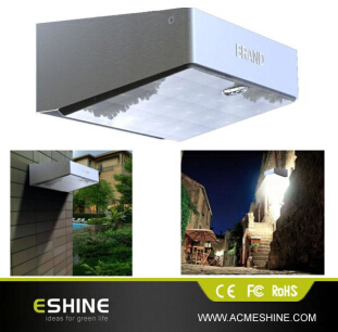 Eshine 53 Led Solar Powered Motion Activated Security Light