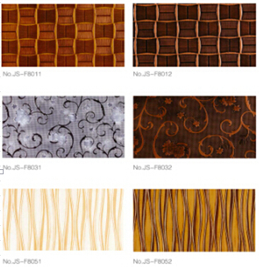 Fashion 3d Embossed Mdf Wall Panel For Interior Design