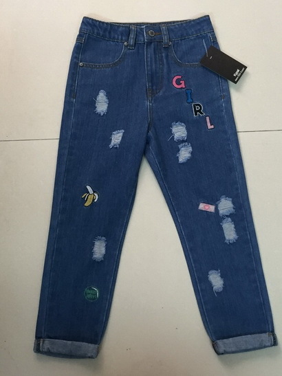 Fashion Kids Jeans Denim Pants Oem High Quality