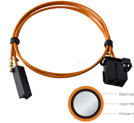 Fiber Optical Cable For Car Most Control System Plastic Optic