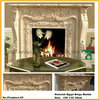 Fireplace Stone Craved Marble Granite