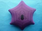 Foam Particles Halloween Spider Cushion Pillow