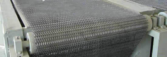Food Grade Metallic Mesh Conveyor Belts