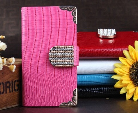Free Shipping Wholesale Cellphone Covers Samsung Galaxy 7100 Wallet Case Le