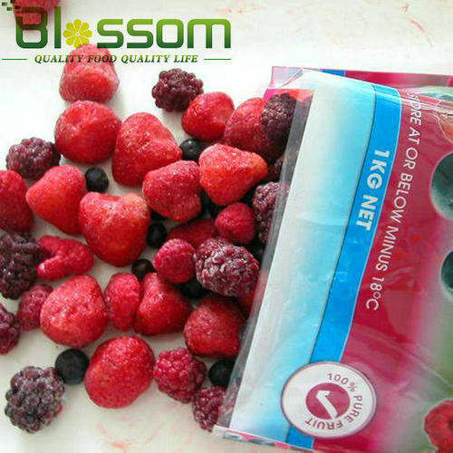 Frozen Mixed Fruit Iqf Mix Berries Raspberry Strawberry Blueberry Blackberr