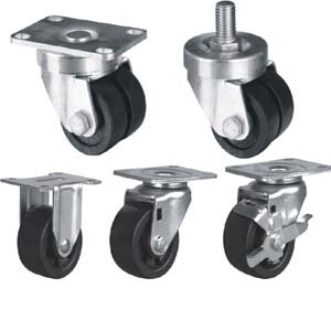 Furniture Caster Wheel Low Profile Casters