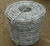 Galvanized Barbed Wire Iowa Motto Bwg14 14 Bwg16 16 200m 250m 400m 500m For