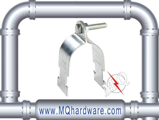 Galvanized Steel Unistrut C Channel Clamp For Pipes