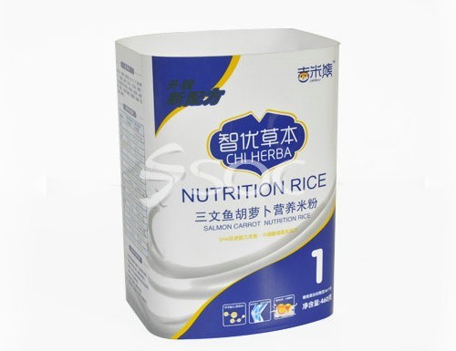 Glossy Effect Film Of Rice Containers Food
