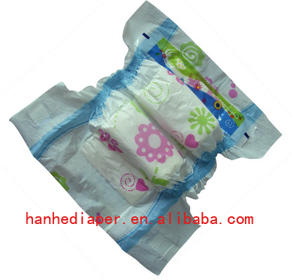 Good Sale Baby Diapers Wth Printed Pe Backsheet