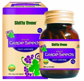 Grape Seed Capsule Natural And Herbal Anti Aging Support 780 Mg X 60