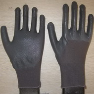 Gray Nitrile Coated Working Gloves Ng1501 12