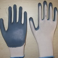 Gray Nitrile Coated Working Gloves Ng1501 2