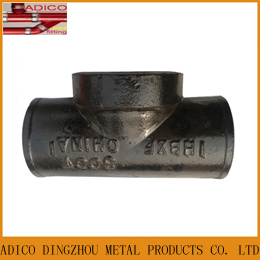 Grey Cast Iron Astm A888 Test Tee Pipe Fittings