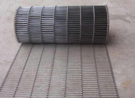 Heavy Duty Flat Wire Conveyor Belt