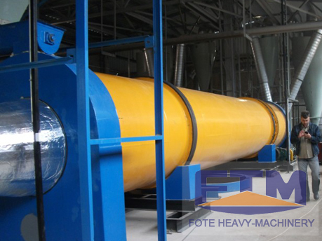 High Efficient Building Material Sawdust Rotary Drum Dryer