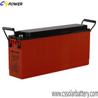 High Quality 12v150ah Gel Deep Cycle Front Terminal Battery