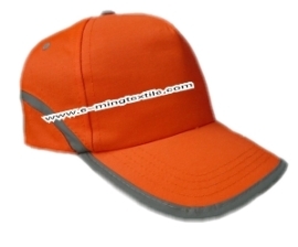 High Vis Orange Reflective Baseball Cap