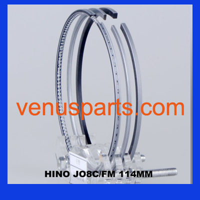 Hino Spare Parts J08ct J08c Diesel Piston Ring 13011 3570 3820 2962