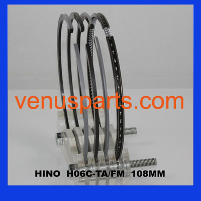 Hino Used Diesel Engines H06ct 07c Piston Ring 13011 1961 1610 1620