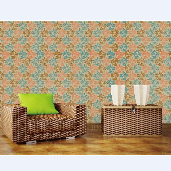 Home Indoor Wall Decoration Products Wallpaper Textile Fabric