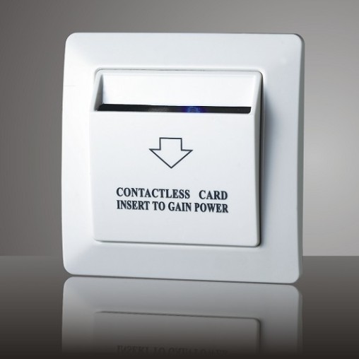 Hotel Energy Saving Key Card Controlled Switch Delay Time Maximum Load Po