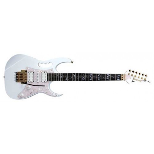 Ibanez Jem7v Steve Vai Signature Electric Guitar With Case White