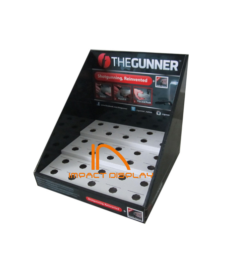 Impact Display Corrugated Cardboard Countertop Disply Stand Pdq