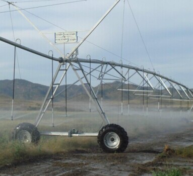 Irrigation Pipe System For Center Pivot Barrel Farm