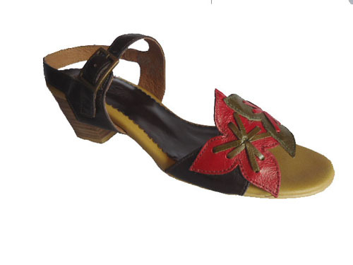 Lady Leather Casual Sandals E308