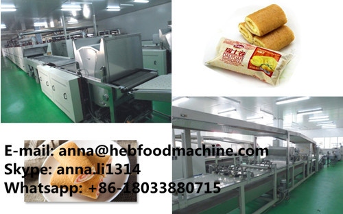Layer Cake Swiss Roll Production Line