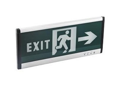 Led Exit Instructions Light 1w