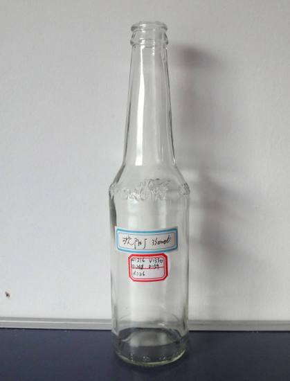 Less Expensive Transparent 330ml Glass Beer Bottle