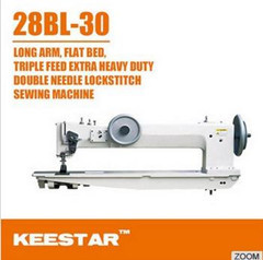 Long Arm Double Needle Sewing Machine 28bl30
