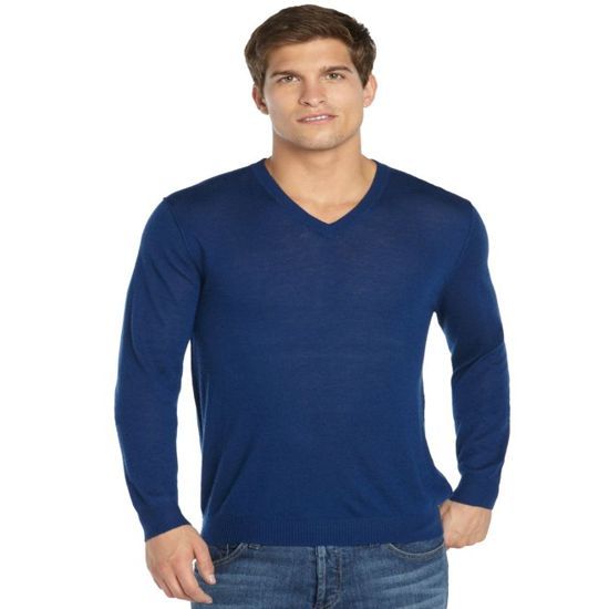 Long Sleeve Men Pure Cashmere Sweaters